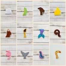 Load image into Gallery viewer, Both Tail and Shaker Set Digital Embroidery Design File