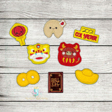 Load image into Gallery viewer, Chinese New Year Set Digital Embroidery Design File