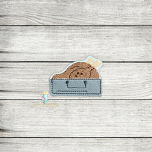 Load image into Gallery viewer, Baked Turkey Feltie Digital Embroidery Design File