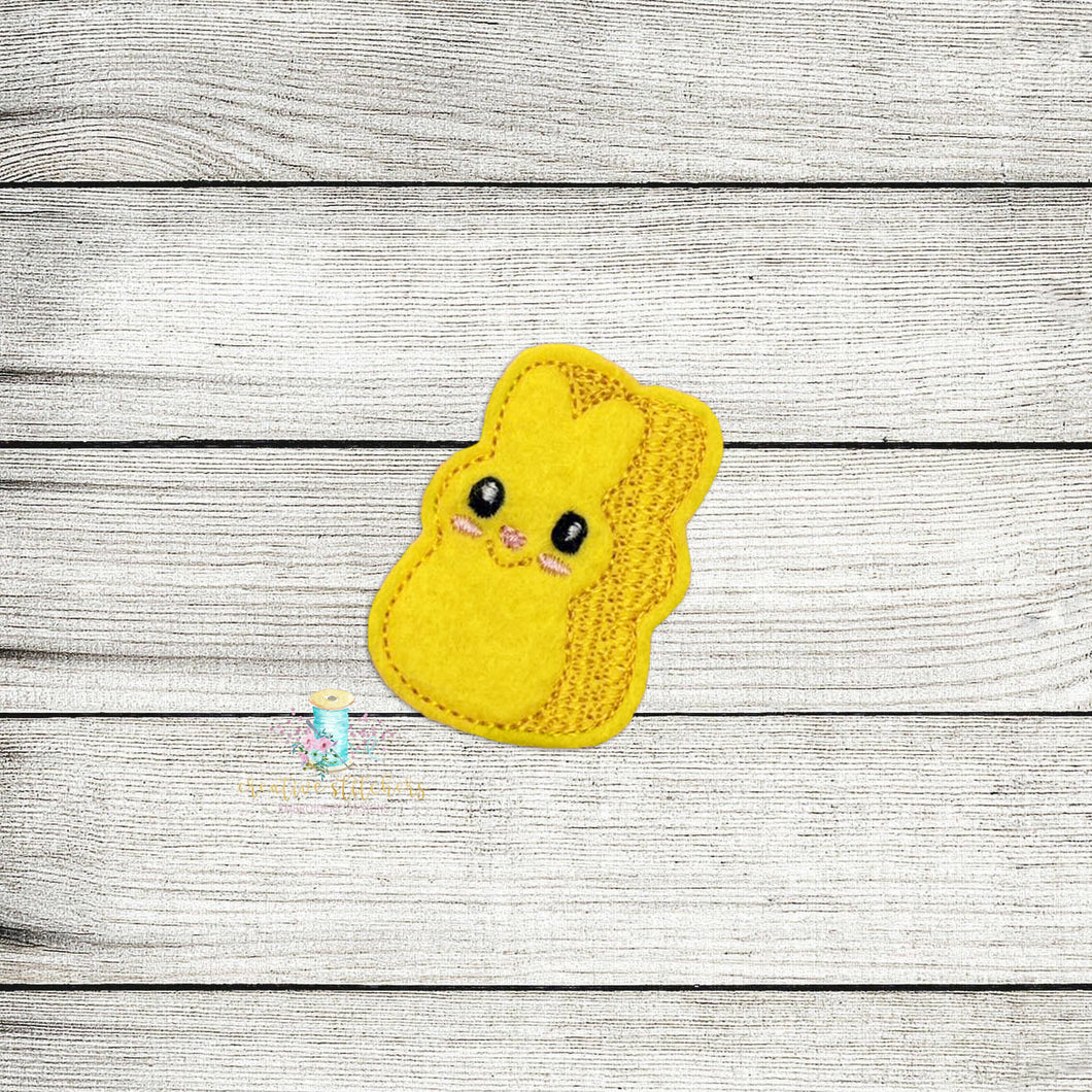 3D Peep Feltie Digital Embroidery Design File