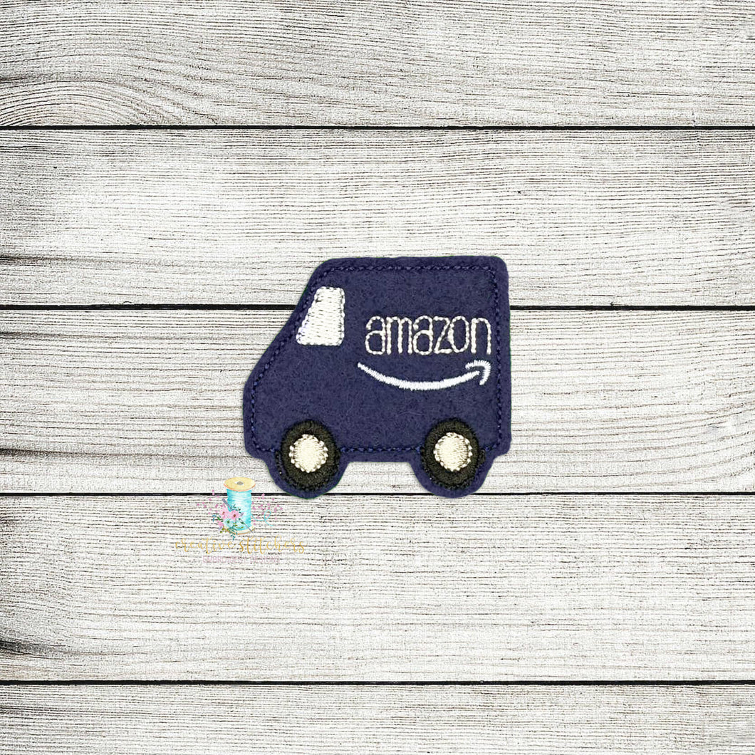 Delivery Van Feltie Digital Embroidery Design File