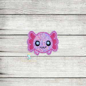 Axolotl Feltie Digital Embroidery Design File