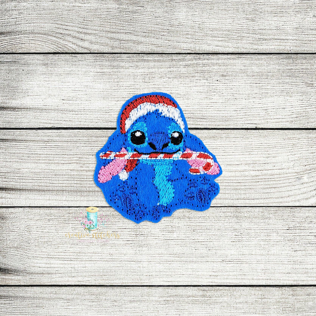 Alien Santa Feltie Digital Embroidery Design File