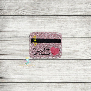 Credit Card Feltie Digital Embroidery Design File