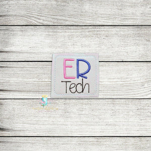 ER Tech Feltie Digital Embroidery Design File