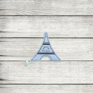 Eifel Tower Feltie Digital Embroidery Design File