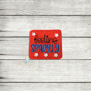 Feeling Sparkly Feltie Digital Embroidery Design File