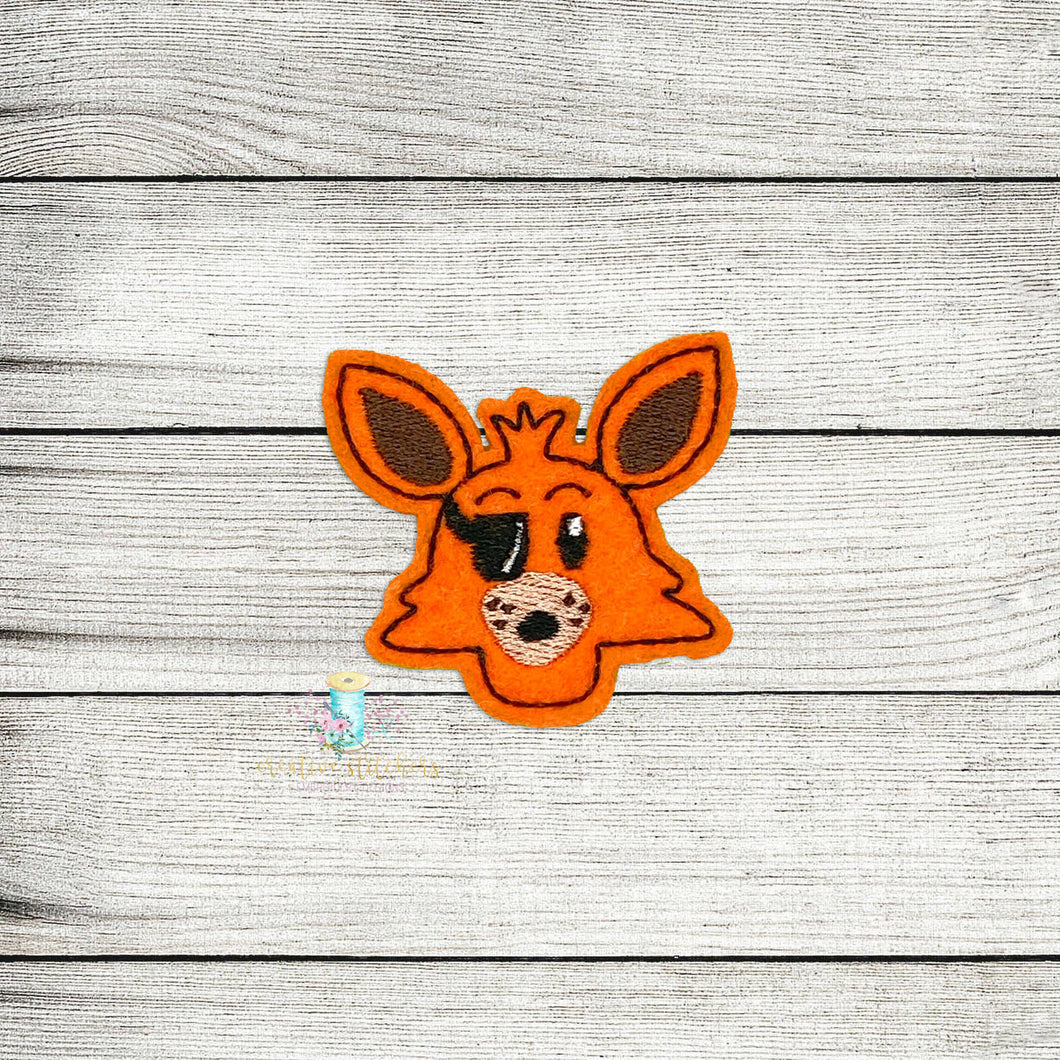 Fox Feltie Digital Embroidery Design File