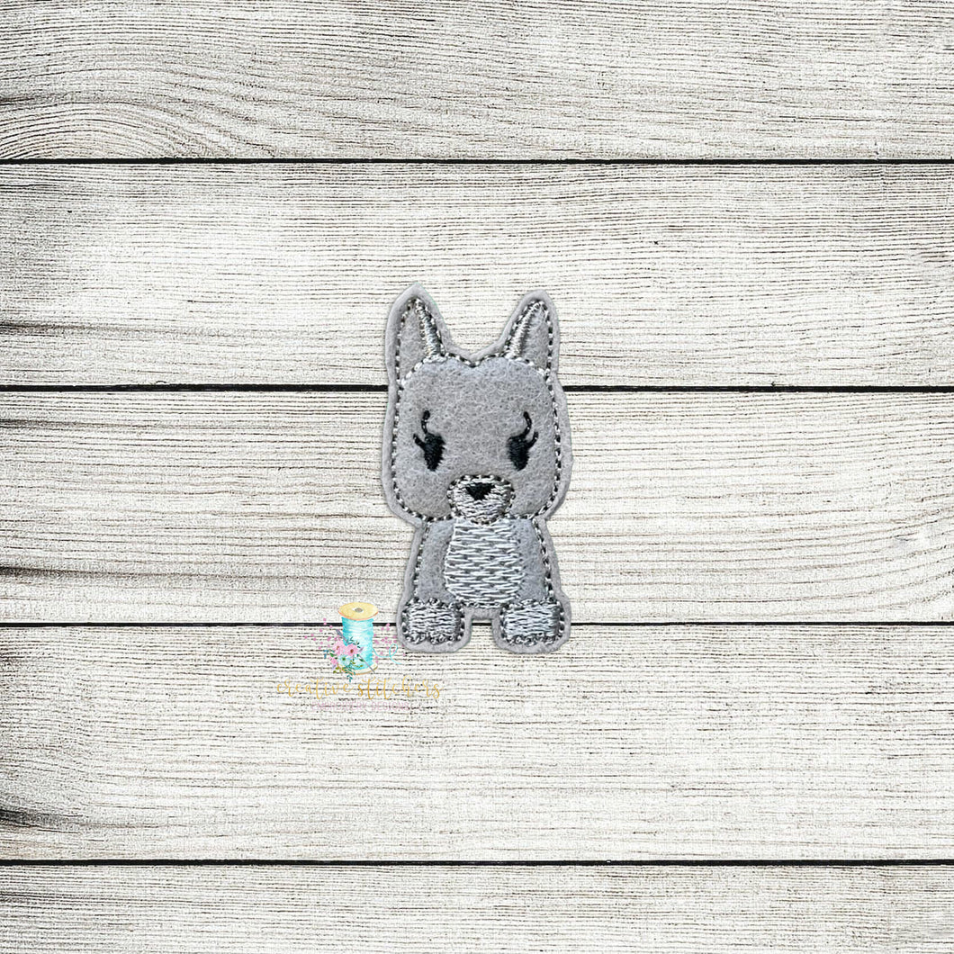 Frenchie Feltie Digital Embroidery Design File