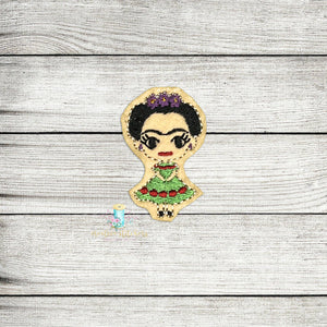 Frida Feltie Digital Embroidery Design File