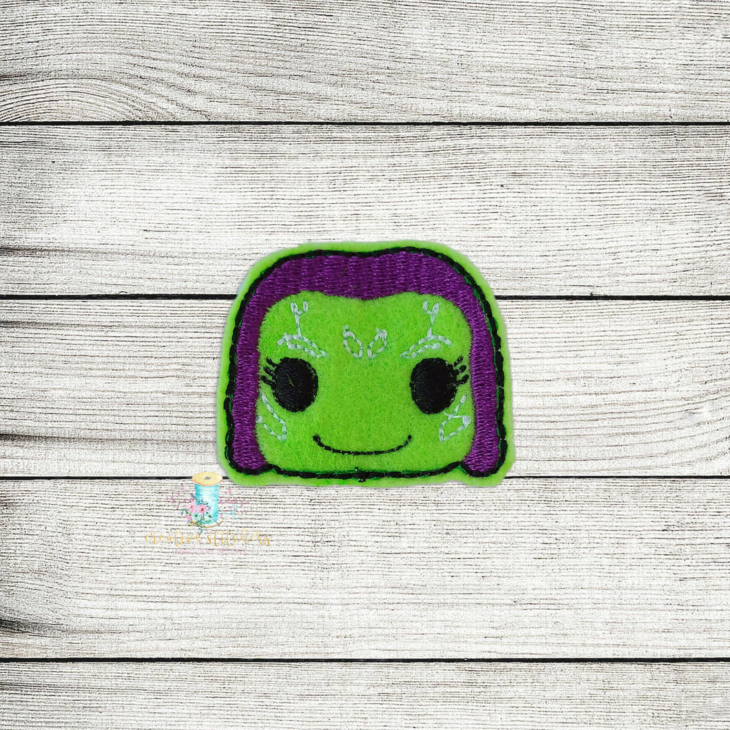 Gamora Guardian Tsum Feltie Digital Embroidery Design File