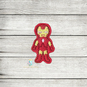 Iron Hero FB Feltie Digital Embroidery Design File