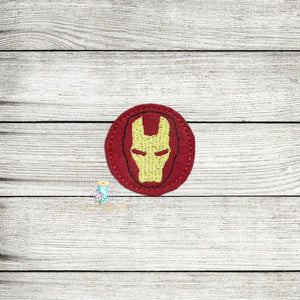 Iron Hero Feltie Digital Embroidery Design File