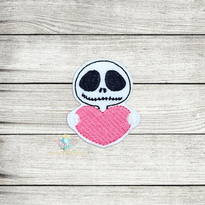 Jack Heart Feltie Digital Embroidery Design File