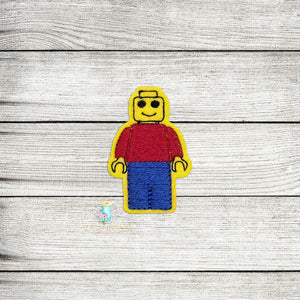Building Guy Feltie Digital Embroidery Design File