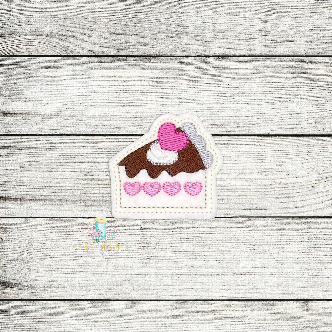Love Cake Feltie Digital Embroidery Design File