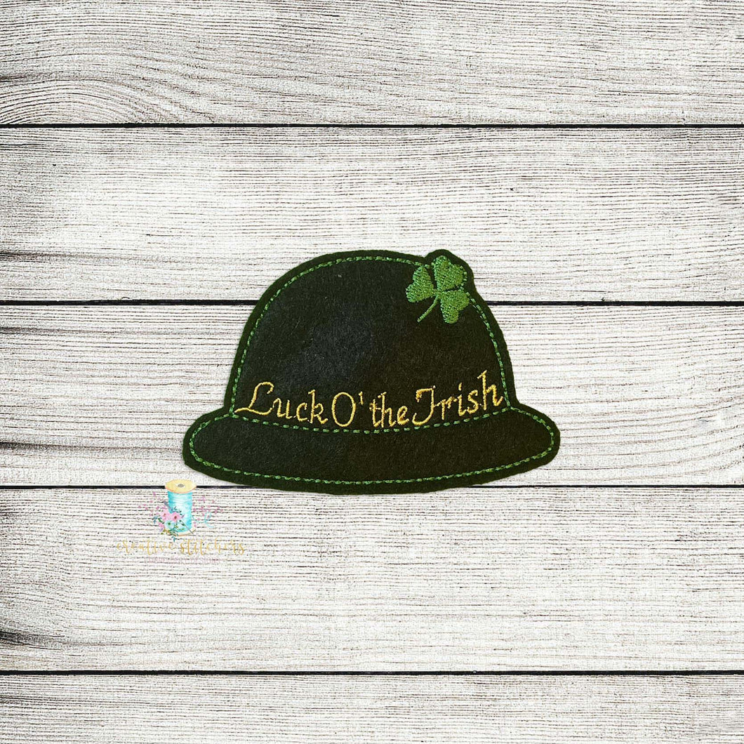Luck of The Irish Feltie Digital Embroidery Design File