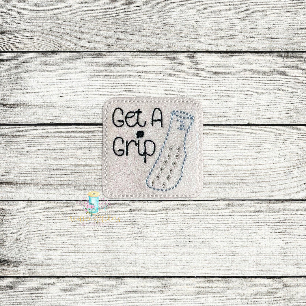 Get A Grip Feltie Digital Embroidery Design File