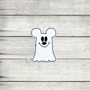Mr Mouse Ghost Feltie Digital Embroidery Design File