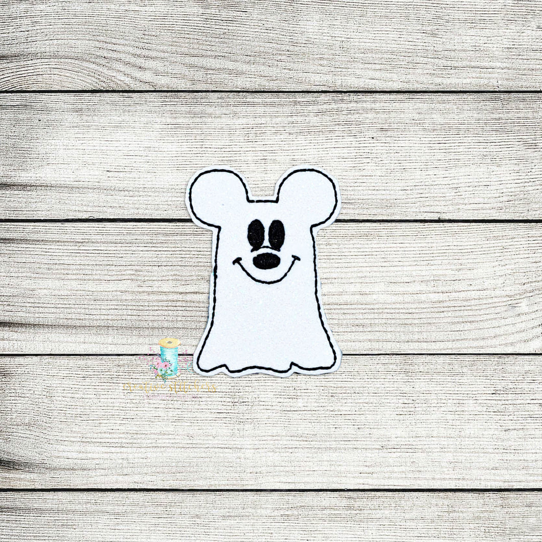 Mr Mouse Ghost Feltie Digital Embroidery Design File