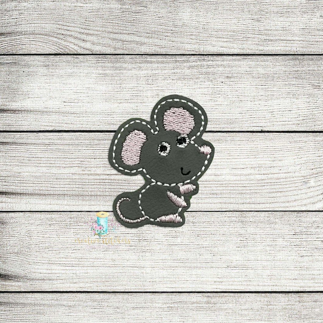 Mouse Feltie Digital Embroidery Design File
