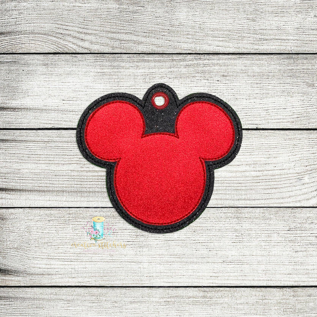 Mouse Outline Ornament Digital Embroidery Design File