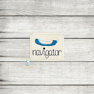 Navigator Feltie Digital Embroidery Design File