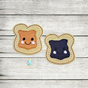 PBJ Sandwich Feltie Digital Embroidery Design File