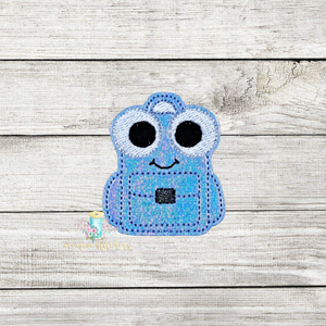 Big Eye Backpack Feltie Digital Embroidery Design File CP