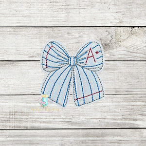 Paper Bow Feltie Digital Embroidery Design File CP
