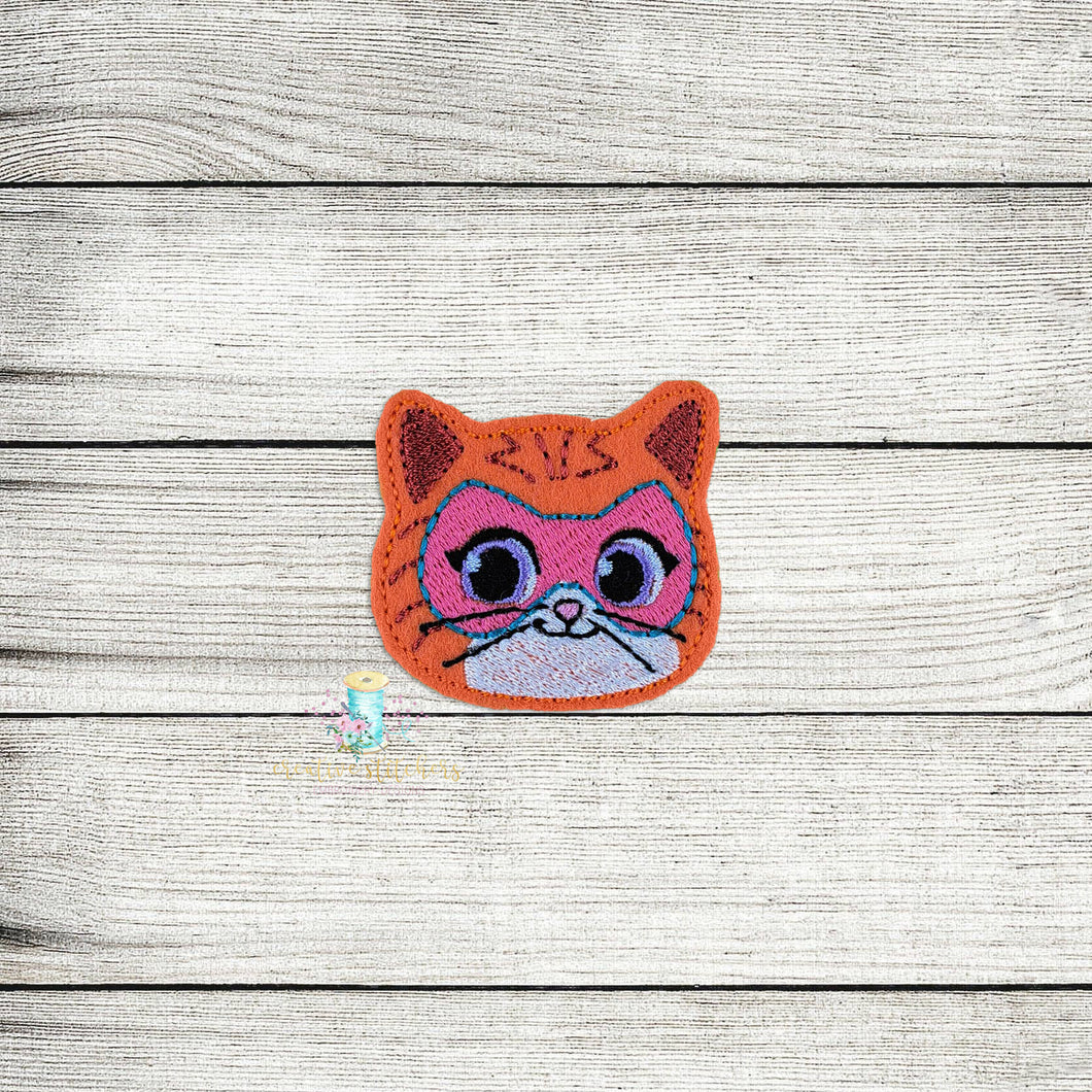 SK Ginny Head  Feltie Digital Embroidery Design File