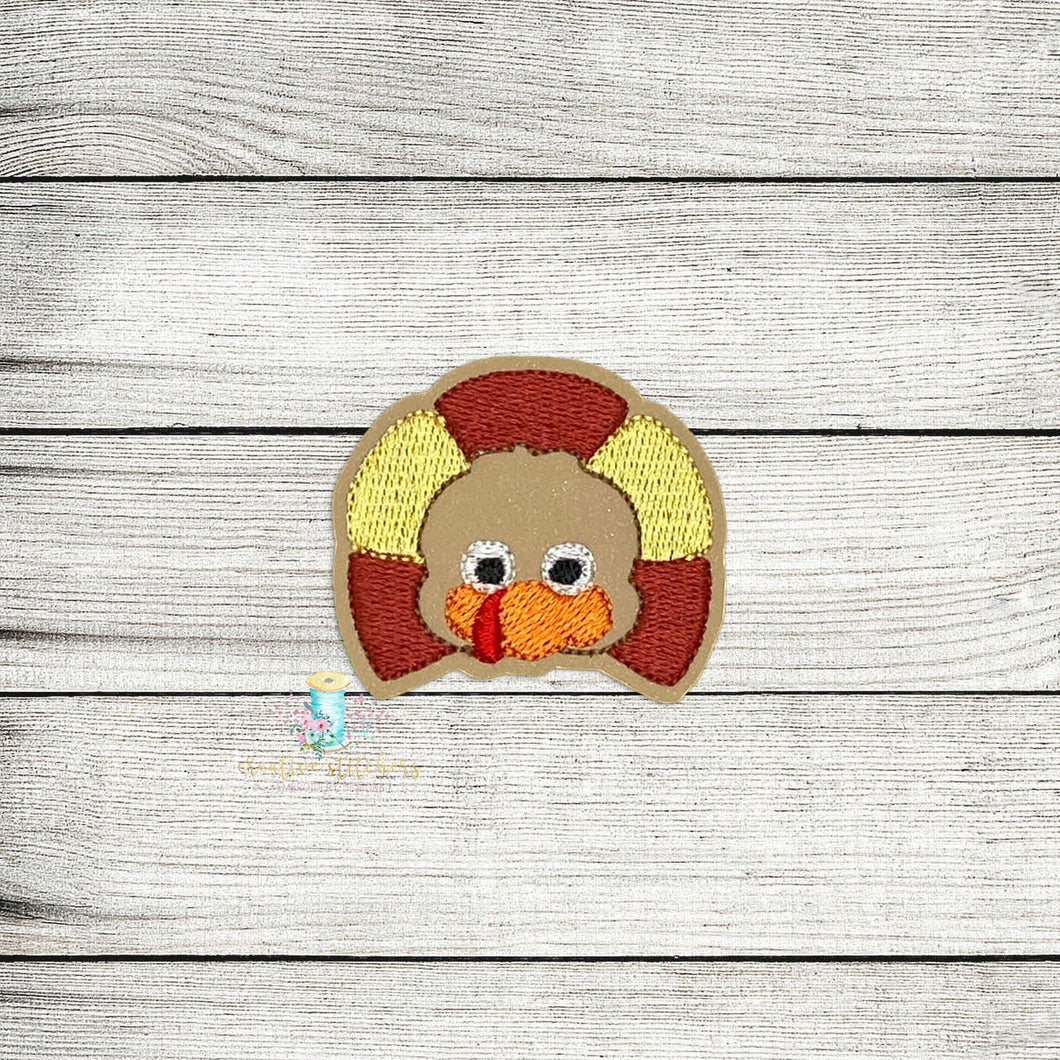 Turkey Feltie Digital Embroidery Design File