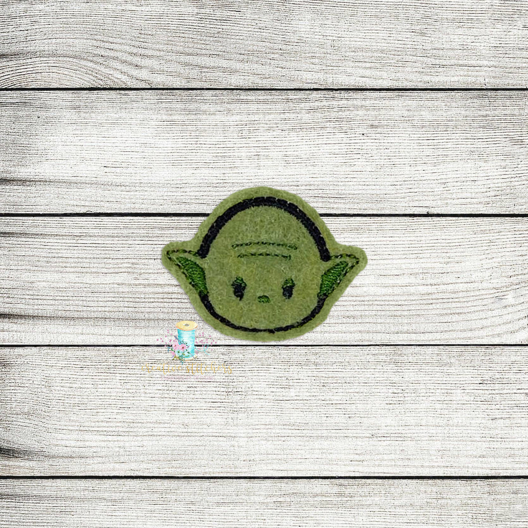 Yoda Tsum Feltie Digital Embroidery Design File