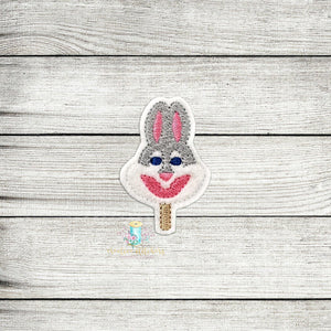 Bunny Pop Feltie Digital Embroidery Design File