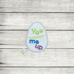 You Crack Me Up Feltie Digital Embroidery Design File