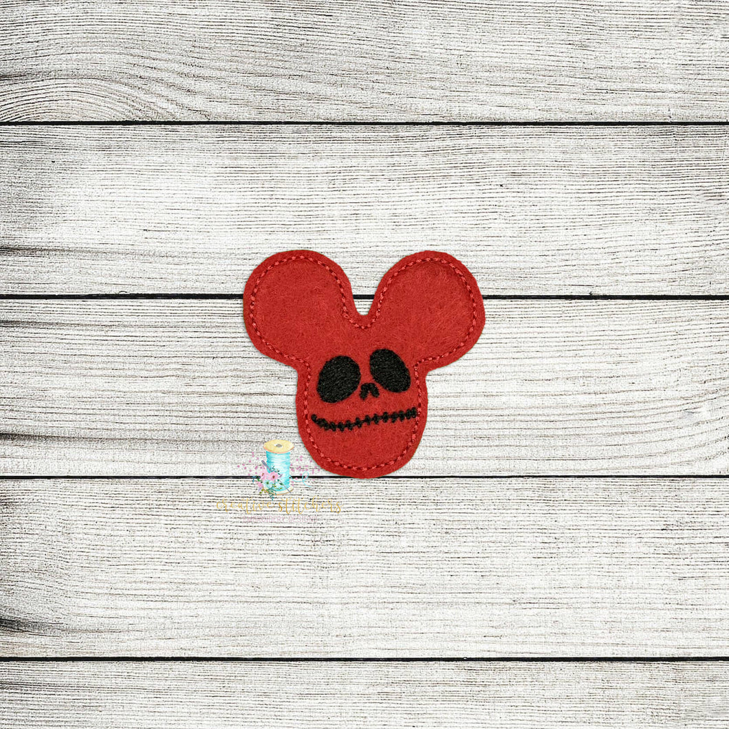 Jack Mouse Head Feltie Digital Embroidery Design File