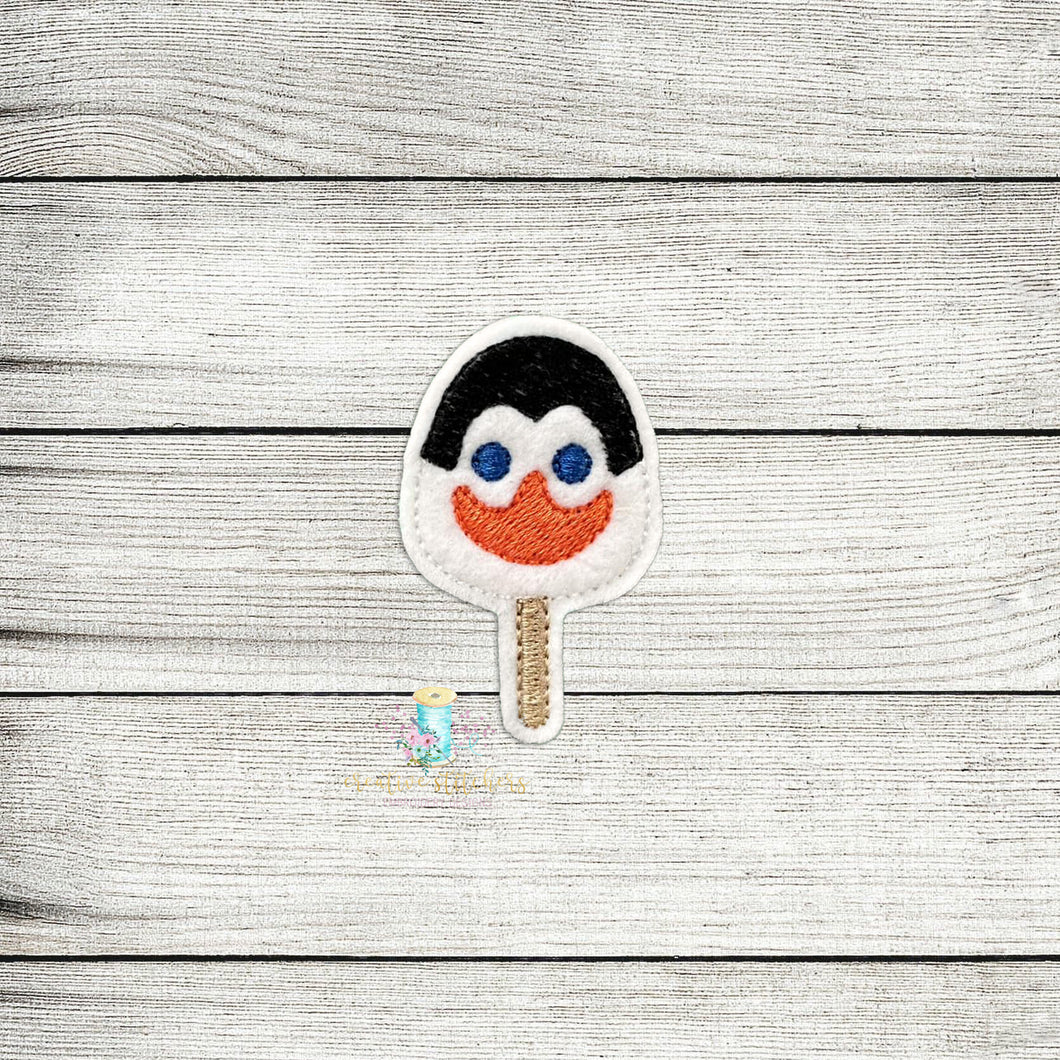 Penguin Pop Feltie Digital Embroidery Design File