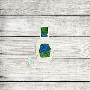 Ranch Bottle Feltie Digital Embroidery Design File