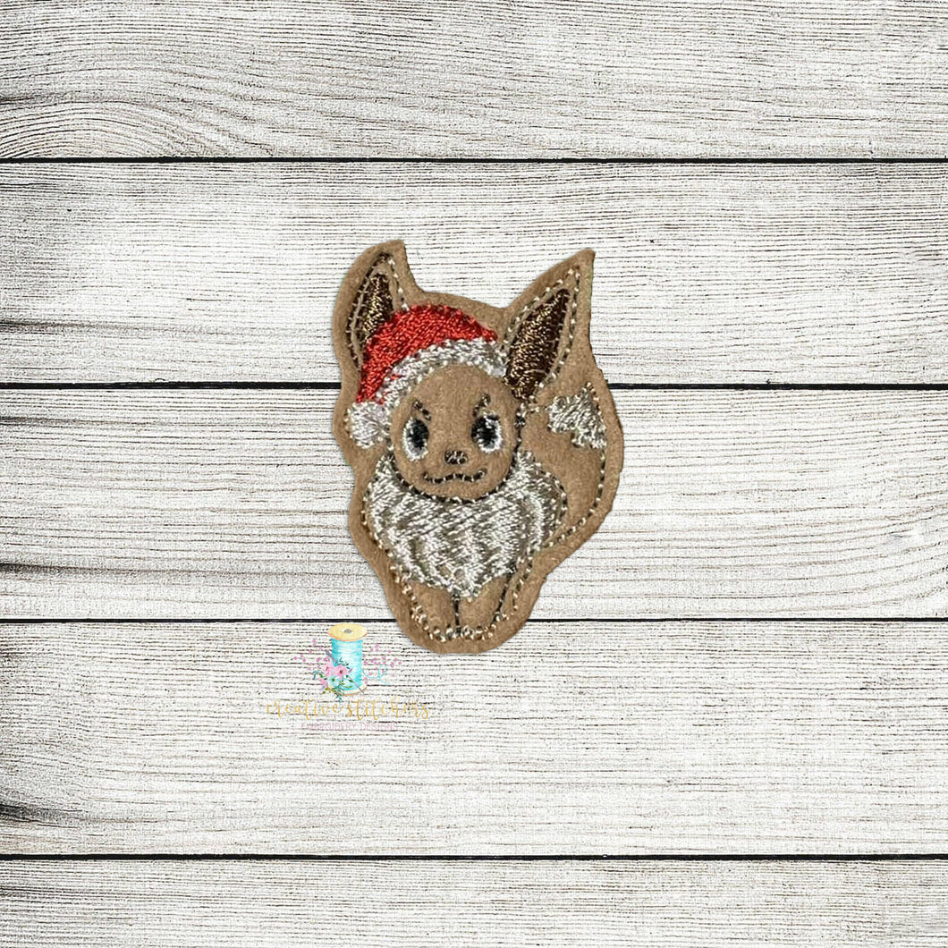 Santa Eve Feltie Digital Embroidery Design File