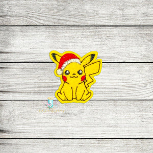 Santa Pika Feltie Digital Embroidery Design File