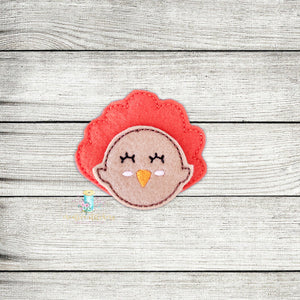 Baby Turkey Feltie Digital Embroidery Design File