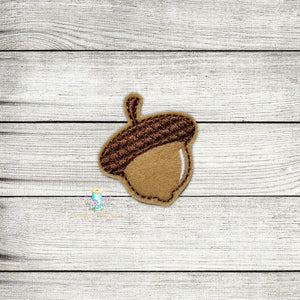 Acorn Feltie Digital Embroidery Design File