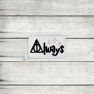 Always Wizard Feltie Digital Embroidery Design File