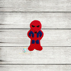 Amazing Hero FB Feltie Digital Embroidery Design File