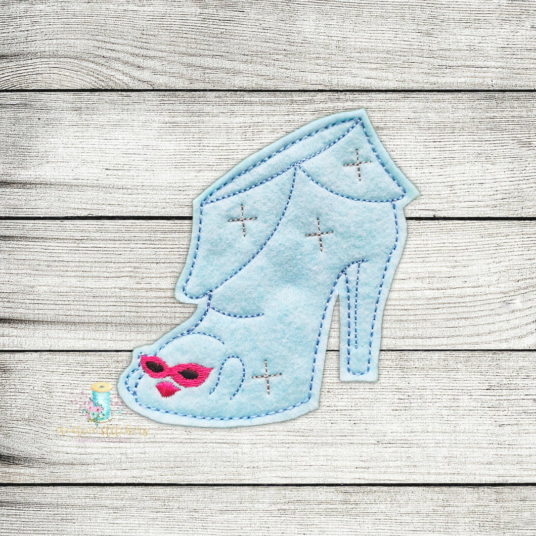 Angela Boot Slider Digital Embroidery Design File