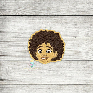 Antonio Head Feltie Digital Embroidery Design File