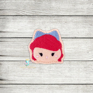 Ariel Tsum Feltie Digital Embroidery Design File