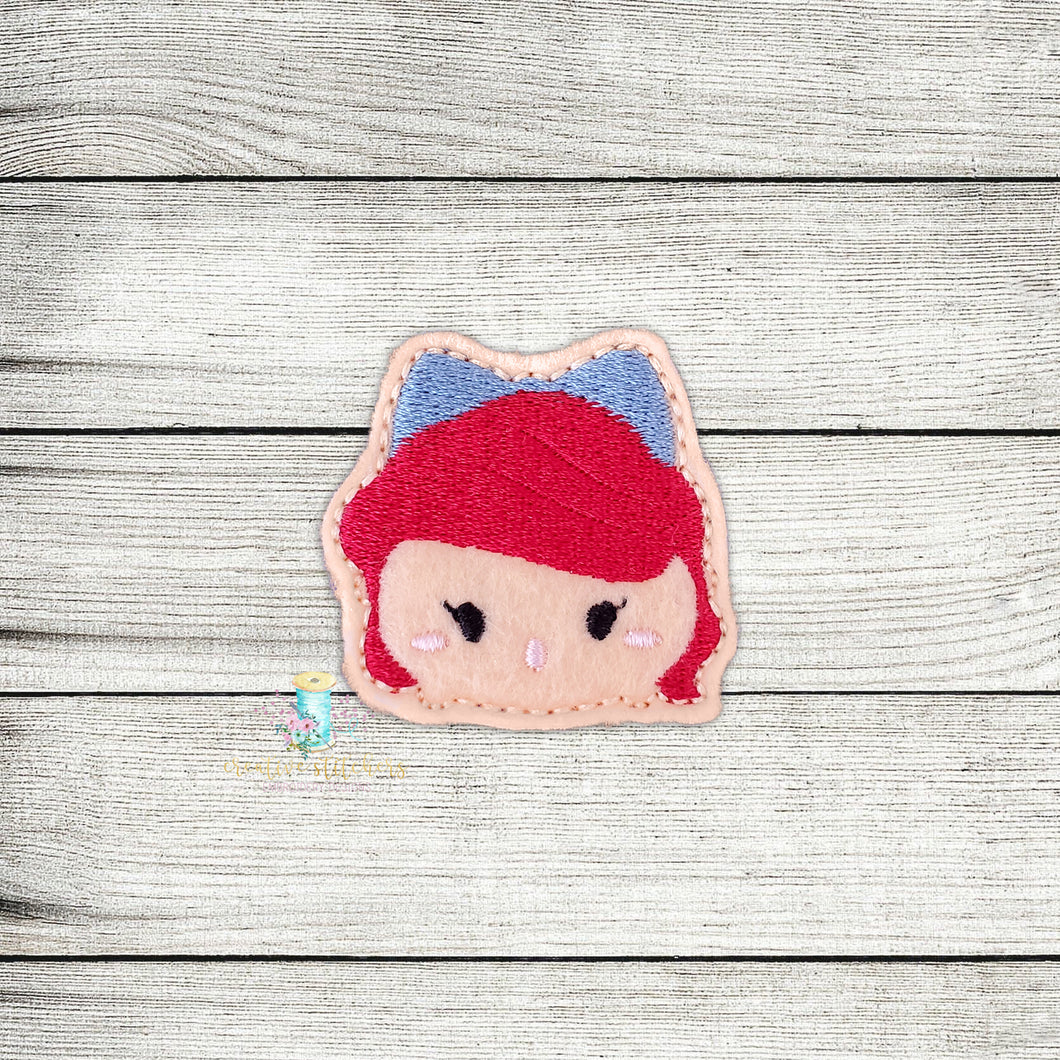 Ariel Tsum Feltie Digital Embroidery Design File