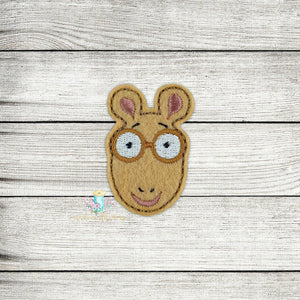 Arthur Mouse Feltie Digital Embroidery Design File