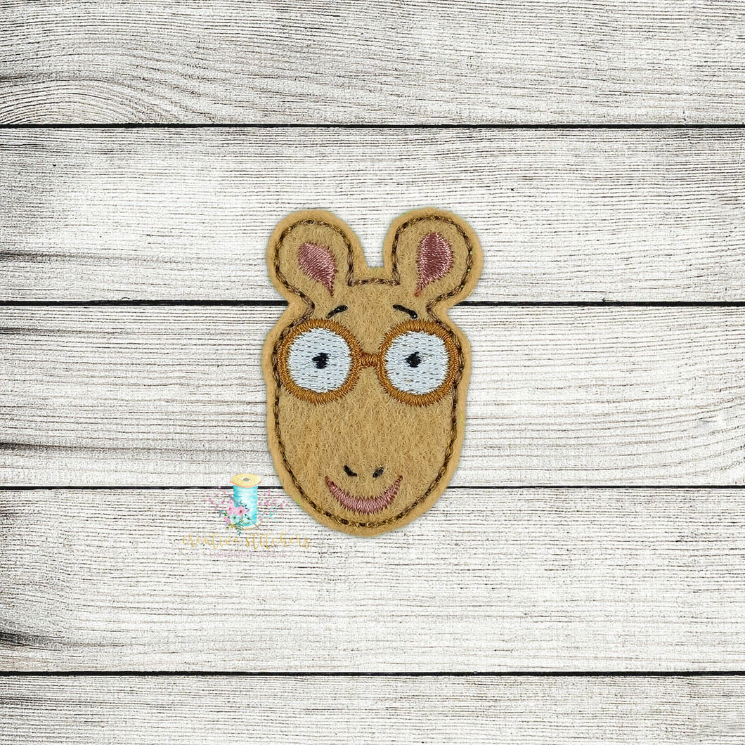 Arthur Mouse Feltie Digital Embroidery Design File